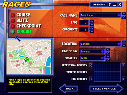 Midtown Madness 2 Microsoft Windows PC CD-PC Gamez USA