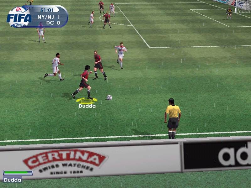 FIFA 2001 Major League Soccer Microsoft Windows PC CD-PC Gamez USA