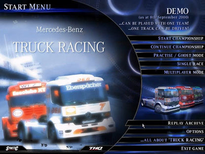 Mercedes-Benz Truck Racing Microsoft Windows PC CD-PC Gamez USA