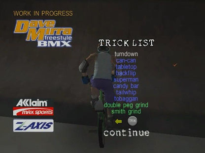 Dave Mirra Freestyle BMX Microsoft Windows PC CD-PC Gamez USA