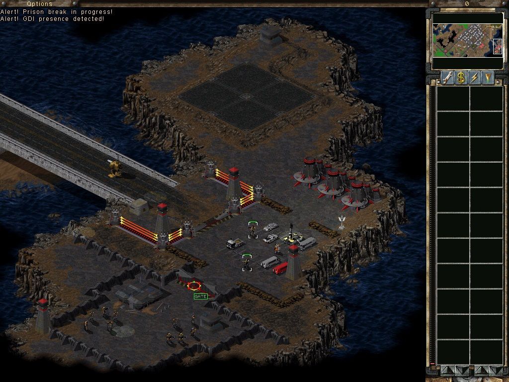 Command & Conquer Tiberian Sun Disc 1 - 2 Microsoft Windows PC CD-PC Gamez USA