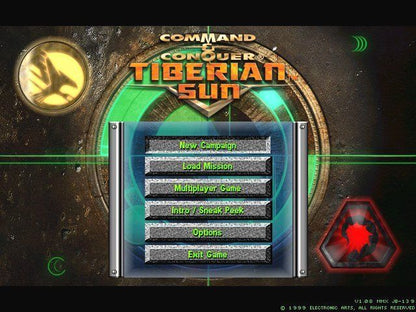 Command & Conquer Tiberian Sun Disc 1 - 2 Microsoft Windows PC CD-PC Gamez USA
