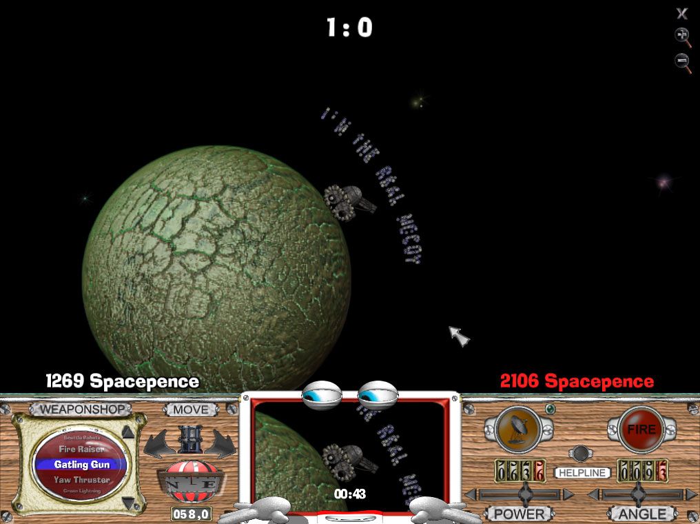 Spacetanks Microsoft Windows PC CD-PC Gamez USA