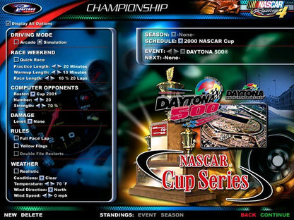 NASCAR Racing 4 Microsoft Windows PC CD-PC Gamez USA
