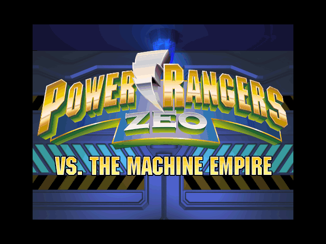 Saban's Power Rangers Zeo Versus The Machine Empire Microsoft Windows PC CD-PC Gamez USA