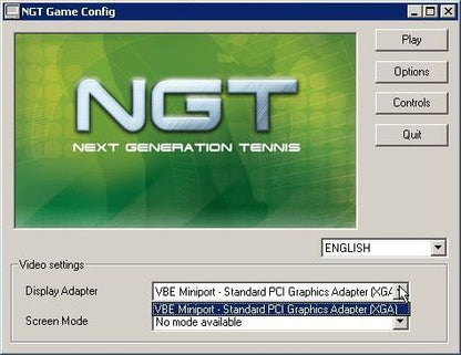 NGT US Open 2002 Microsoft Windows PC CD-PC Gamez USA
