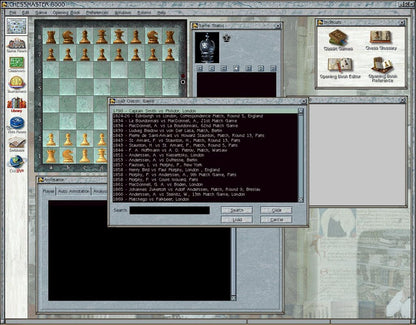 Chessmaster 8000 Disc 1-2 Microsoft Windows PC CD-PC Gamez USA