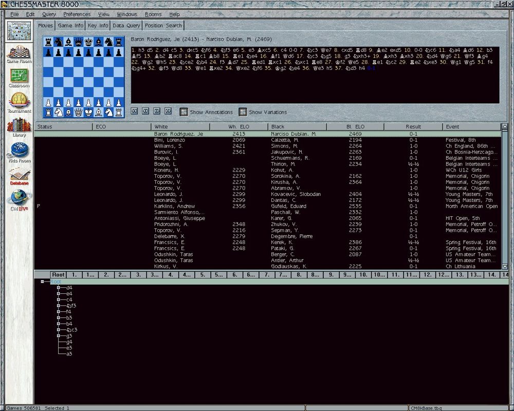 Chessmaster 8000 Disc 1-2 Microsoft Windows PC CD-PC Gamez USA