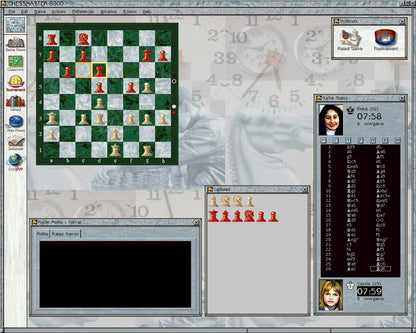 Chessmaster 8000 Disc 1-2 Microsoft Windows PC CD-PC Gamez USA