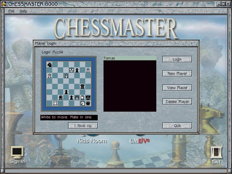 Chessmaster 8000 Disc 1-2 Microsoft Windows PC CD-PC Gamez USA