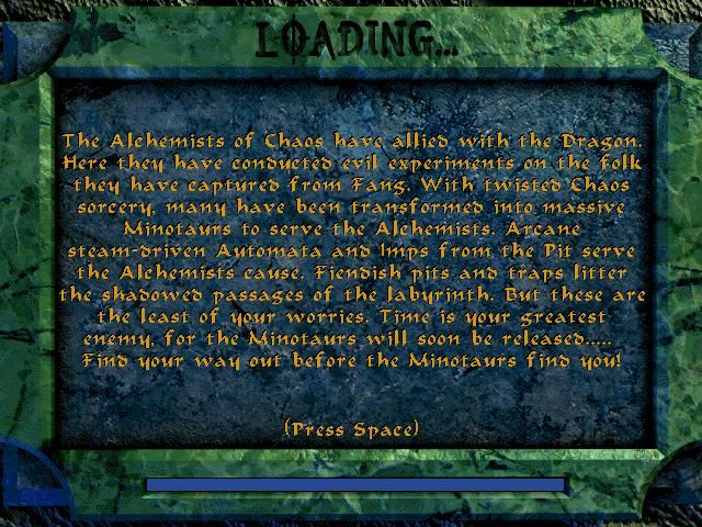 DeathTrap Dungeon Microsoft Windows PC CD-PC Gamez USA