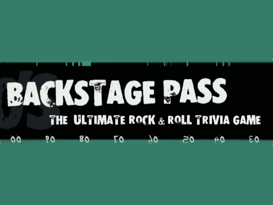 Backstage Pass - The Ultimate Rock & Roll Trivia Game Microsoft Windows PC CD-PC Gamez USA