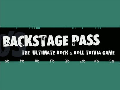 Backstage Pass - The Ultimate Rock & Roll Trivia Game Microsoft Windows PC CD-PC Gamez USA