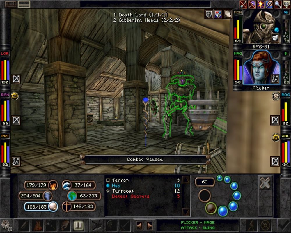 Wizardry 8 Disc 1-3 Microsoft WIndows PC CD-PC Gamez USA