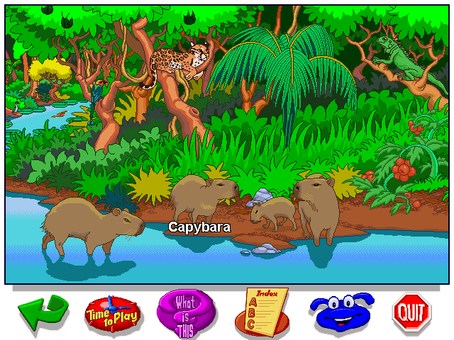Let's Explore the Jungle with Buzzy Microsoft Windows PC CD-PC Gamez USA
