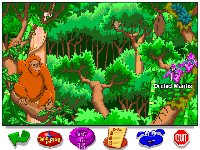 Let's Explore the Jungle with Buzzy Microsoft Windows PC CD-PC Gamez USA