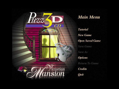 Puzz 3D Victorian Mansion – PC Game – CD-ROM – Puzzle Simulation – Windows-PC Gamez USA