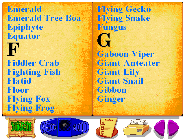 Let's Explore the Jungle with Buzzy Microsoft Windows PC CD-PC Gamez USA