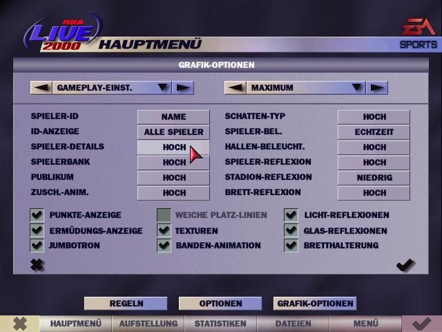 NBA Live 2000 Microsoft Windows PC CD-PC Gamez USA