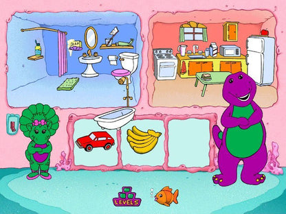 BARNEY UNDER THE SEA Microsoft Windows PC CD-PC Gamez USA