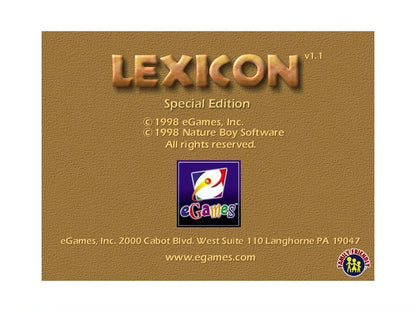 Lexicon Word Challenge Microsoft Windows PC CD-PC Gamez USA