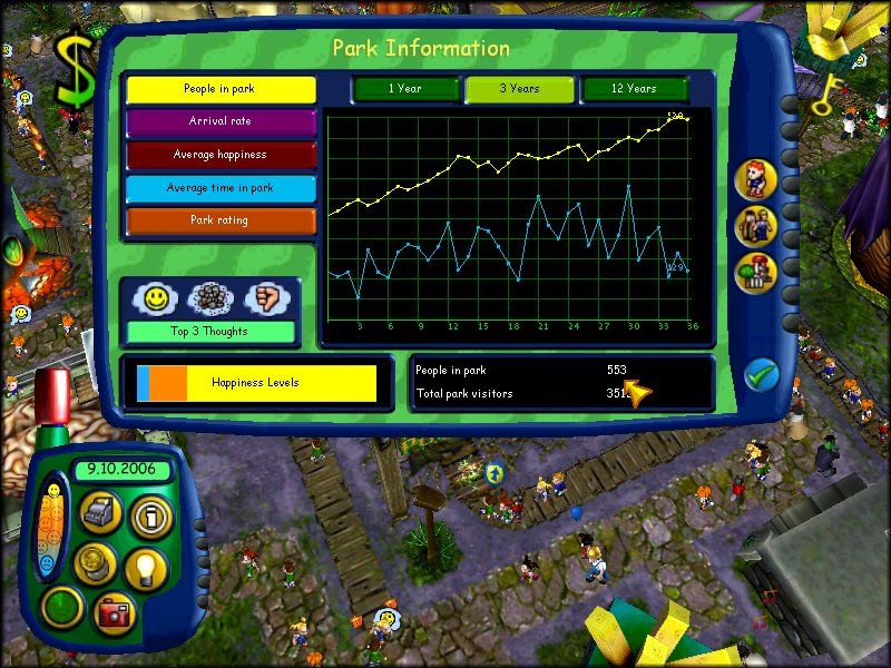Sim Theme Park World Microsoft Windows PC CD-PC Gamez USA