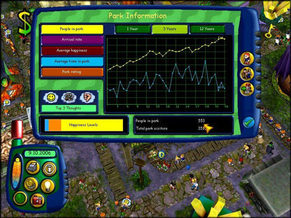 Sim Theme Park World Microsoft Windows PC CD-PC Gamez USA