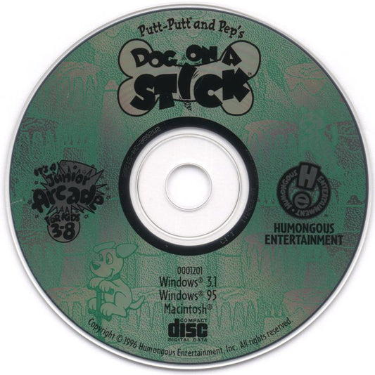 Putt Putt & Pep's Dog on a Stick Microsoft Windows PC CD-PC Gamez USA