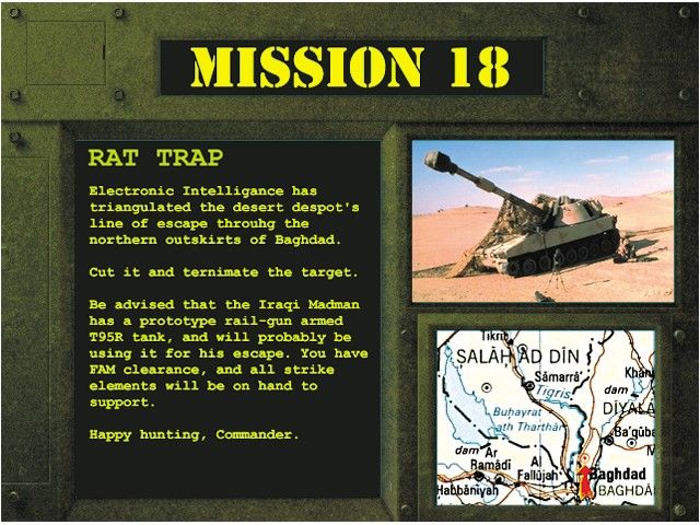 Gulf War Operation Desert Hammer Microsoft Windows PC CD-PC Gamez USA