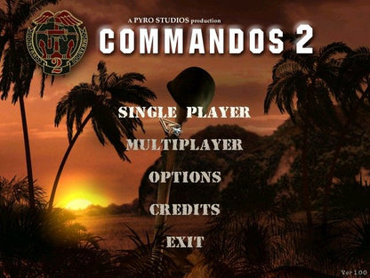 Eidos Commandos 2 Men of Courage Disc 1 - 2 Microsoft Windows PC CD-PC Gamez USA