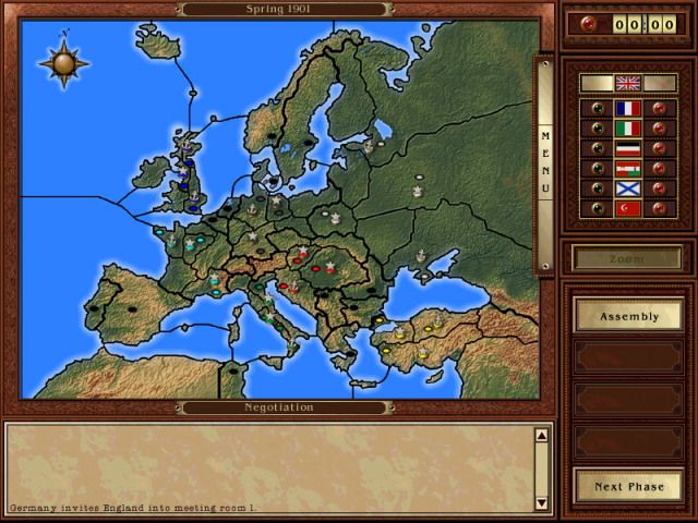 Avalon Hills Diplomacy Microsoft Windows PC CD-PC Gamez USA