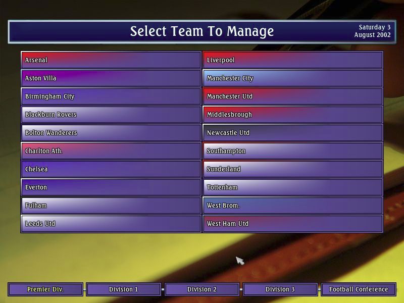Player Manager 2003 Microsoft Windows PC CD-PC Gamez USA