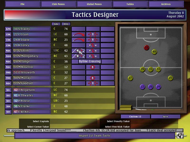 Player Manager 2003 Microsoft Windows PC CD-PC Gamez USA