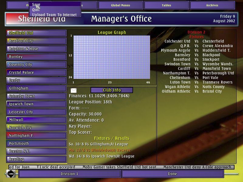 Player Manager 2003 Microsoft Windows PC CD-PC Gamez USA
