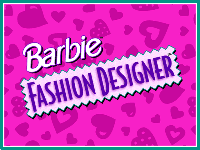 Barbie Fashion Designer Microsoft Windows PC CD-PC Gamez USA