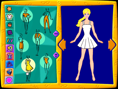 Barbie Fashion Designer Microsoft Windows PC CD-PC Gamez USA