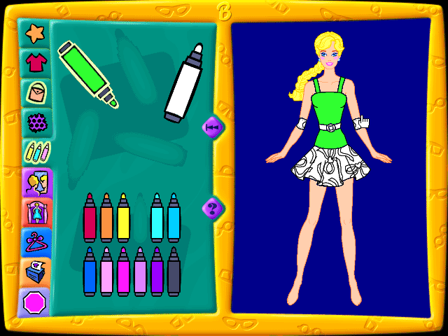 Barbie Fashion Designer Microsoft Windows PC CD-PC Gamez USA