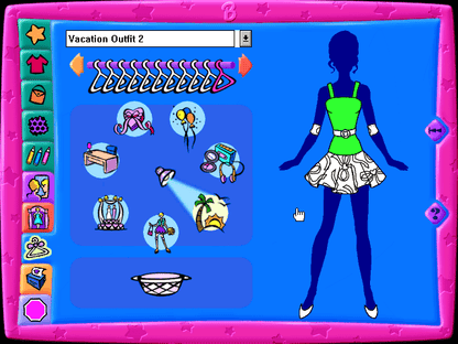 Barbie Fashion Designer Microsoft Windows PC CD-PC Gamez USA