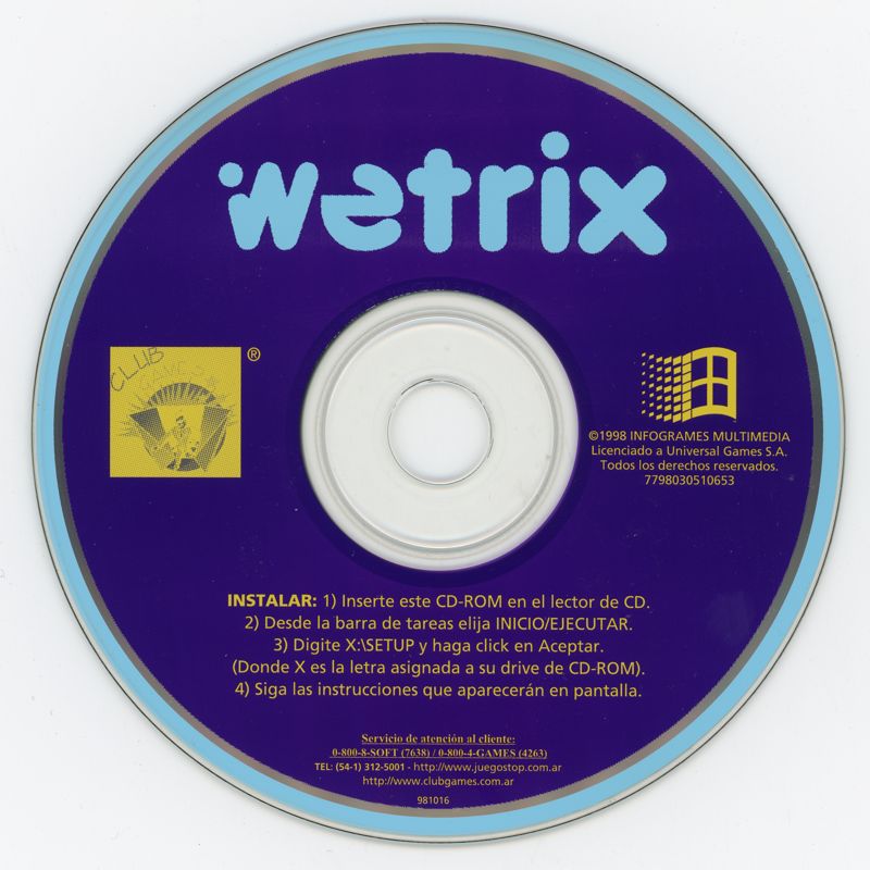 Wetrix Microsoft Windows PC CD-PC Gamez USA
