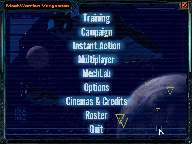 MechWarrior 4 Vengeance Disc 1 -2 Microsoft Windows PC CD-PC Gamez USA