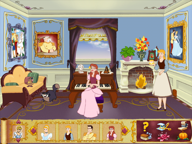 Disney's Cinderellas Dollhouse Microsoft Windows PC CD-PC Gamez USA