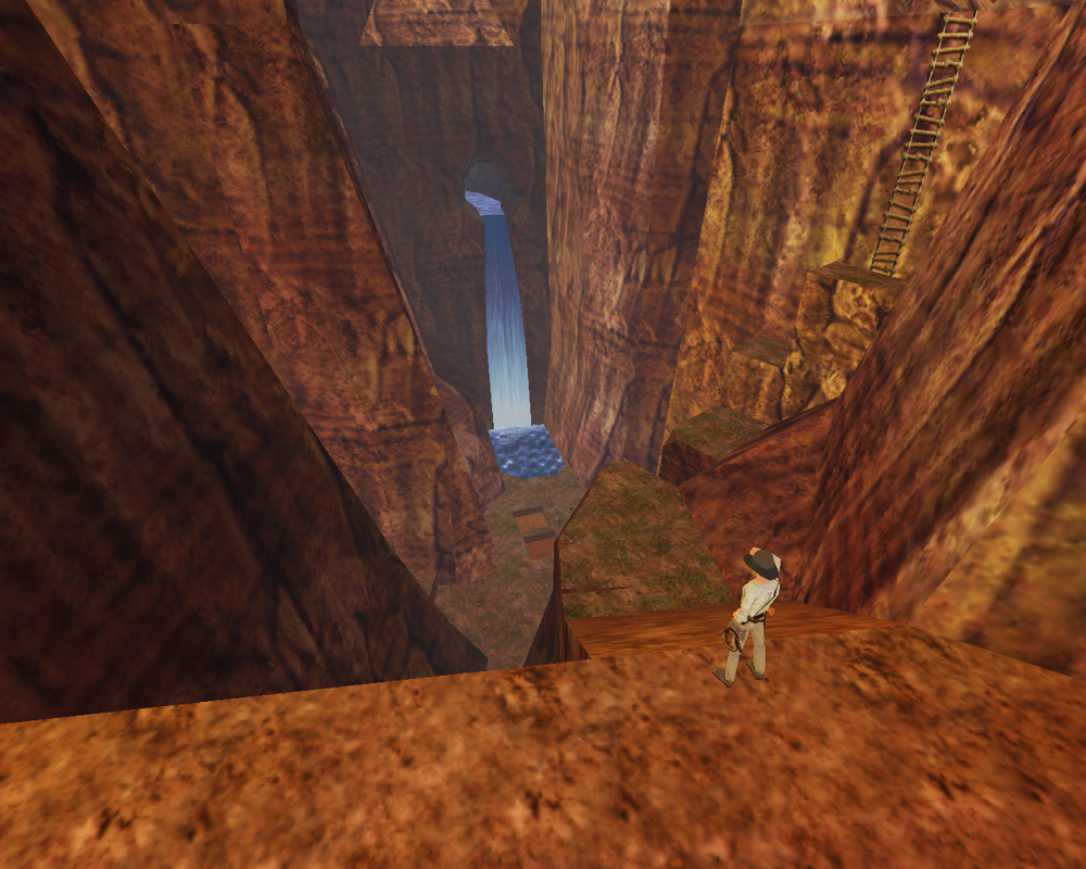 LucasArts Indiana Jones and the Infernal Machine Disc 1 -2 Microsoft Windows PC CD-PC Gamez USA