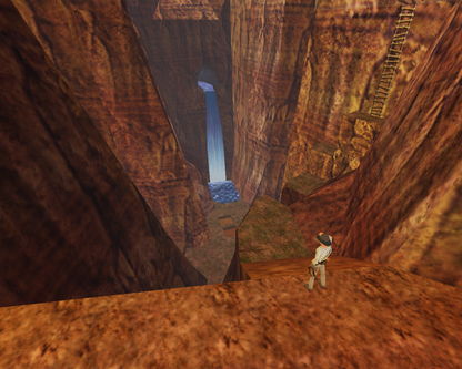 LucasArts Indiana Jones and the Infernal Machine Disc 1 -2 Microsoft Windows PC CD-PC Gamez USA