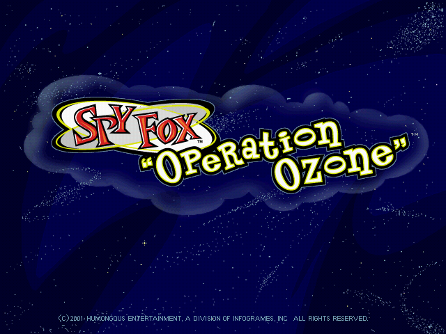 Spy Fox - Operation Ozone Microsoft Windows PC CD-PC Gamez USA
