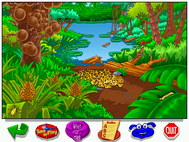 Let's Explore the Jungle with Buzzy Microsoft Windows PC CD-PC Gamez USA