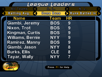 High Heat Major League Baseball 2004 Microsoft Windows PC CD-PC Gamez USA