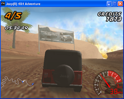 jeep 4x4 adventure Microsoft Windows PC CD-PC Gamez USA