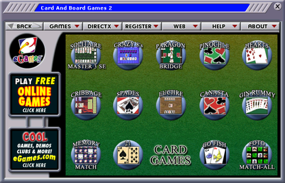 Card & Board Games 2 Microsoft Windows PC CD-PC Gamez USA