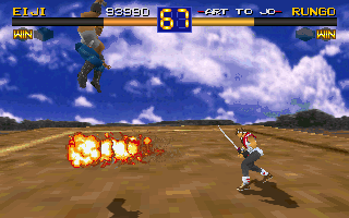 Battle Arena Toshinden Microsoft Windows PC CD-PC Gamez USA