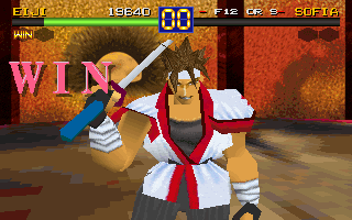 Battle Arena Toshinden Microsoft Windows PC CD-PC Gamez USA